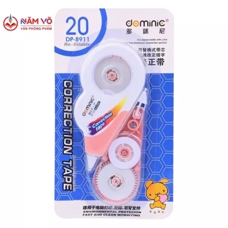 Xóa Kéo Vĩ 1 Cây Dominic DP-911 (24 Vĩ/ Hộp) (576 Vĩ/Thùng)