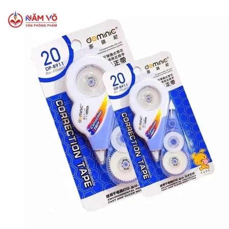 Xóa Kéo Vĩ 1 Cây Dominic DP-911 (24 Vĩ/ Hộp) (576 Vĩ/Thùng)