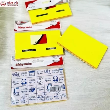 Giấy Note Đủ Màu Xing Li 3x5 (12 Xấp/Hộp; 30 Hộp/Thùng)