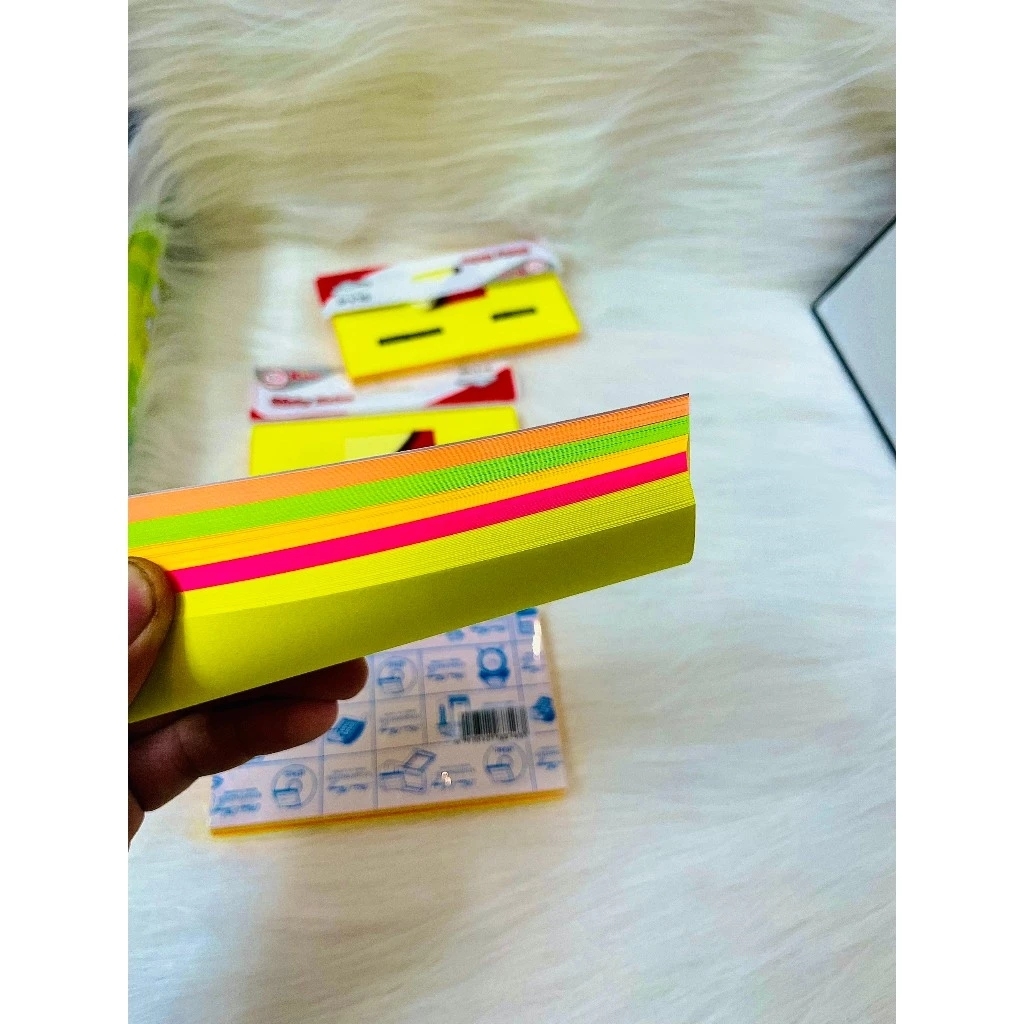 Giấy Note Đủ Màu Xing Li 3x5 (12 Xấp/Hộp; 30 Hộp/Thùng)