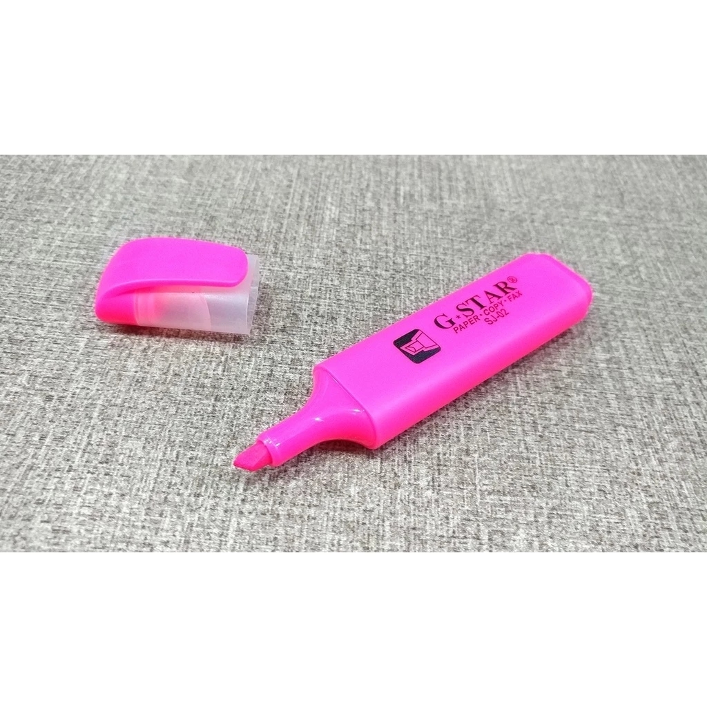 G-Star Bút Dạ Quang SJ02 (Vàng, Cam, Hồng, Lá) (10 Cây/Hộp; 10 Hộp/ Lốc; 120 Hộp/ Thùng)