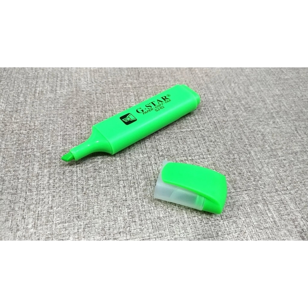 G-Star Bút Dạ Quang SJ02 (Vàng, Cam, Hồng, Lá) (10 Cây/Hộp; 10 Hộp/ Lốc; 120 Hộp/ Thùng)