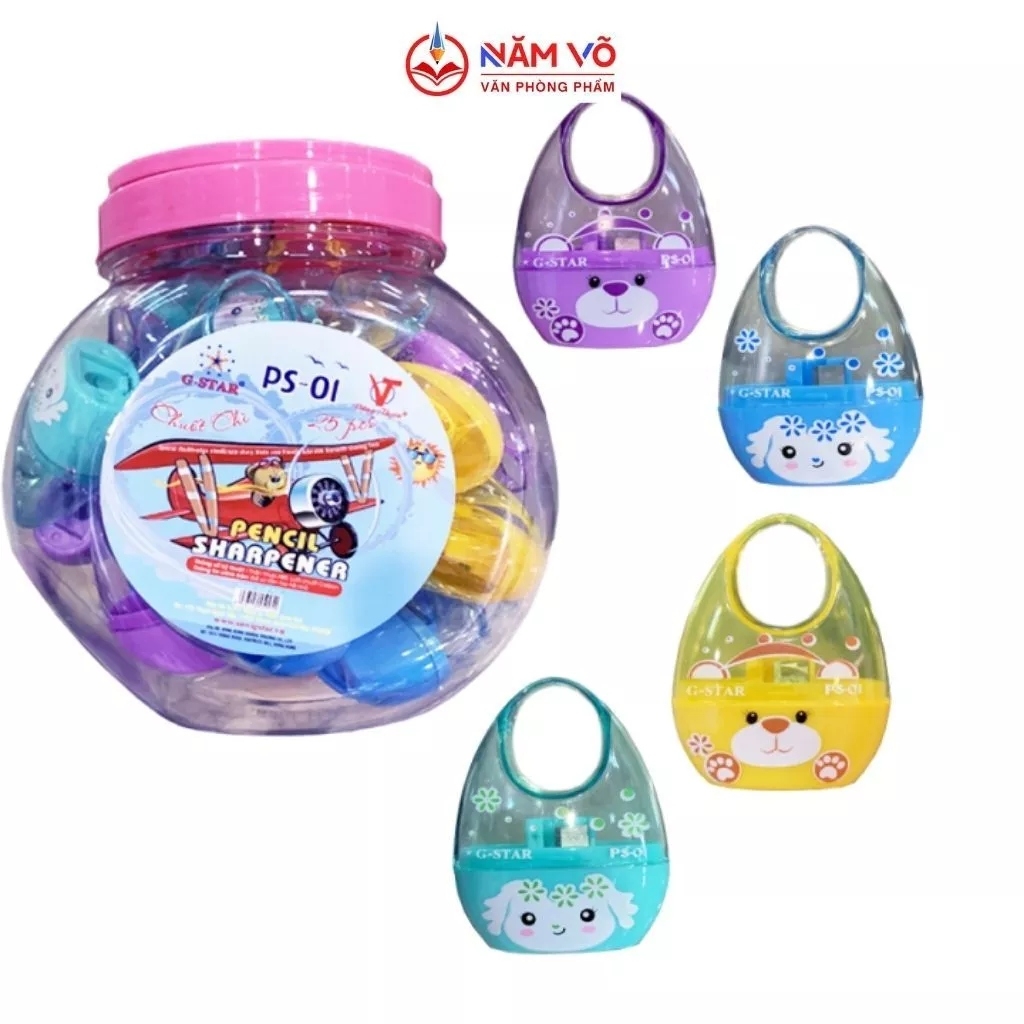 G-Star Chuốt Chì PS01 (25 Cái/Lon; 36 Lon/ Thùng)