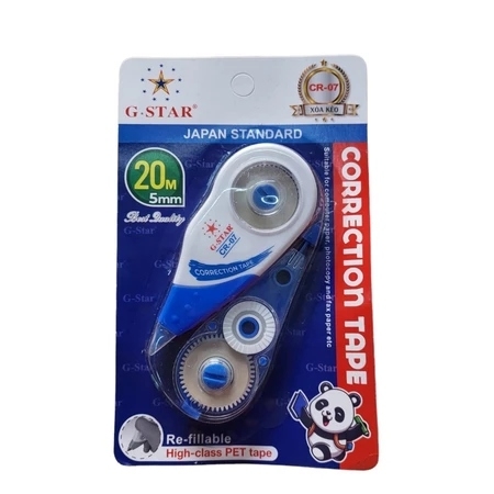 G-Star Xoá Kéo 1 Cây (Kèm 1 ruột) CR-07 (24 Cây/Hộp; 12 Hộp/ Thùng)