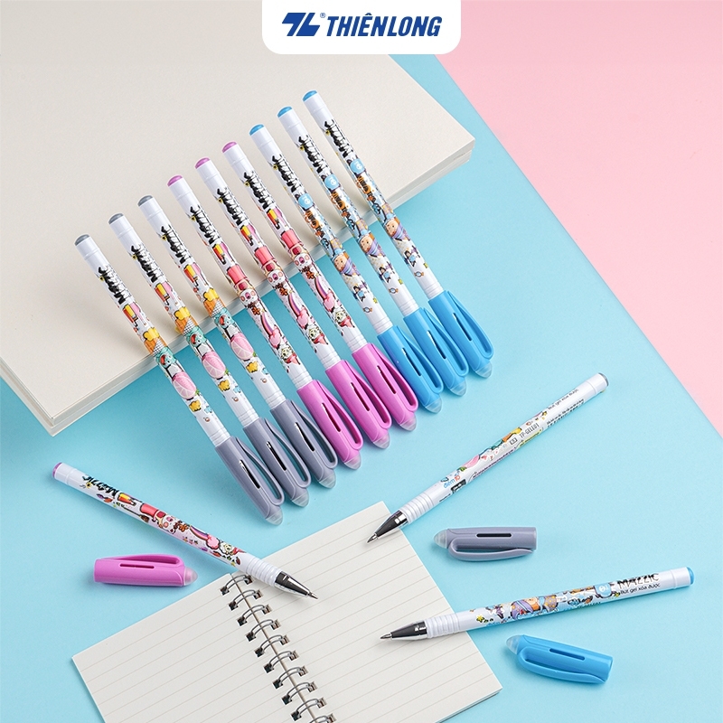 TL - Bút TP-GELE01 Xóa Được (Xanh, Tím) (20 Cây/Hộp; 48 Hộp/ Thùng)