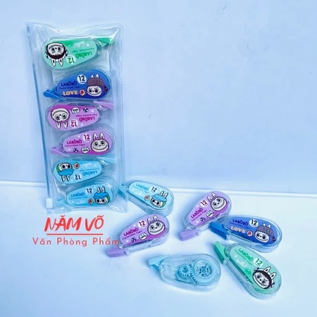 Xóa Kéo Bịch 6 Cây 955 (6 Cây/ Bịch; 18 Bịch/ Lốc; 24 Lốc/ Thùng; 432 Bịch/ Thùng)