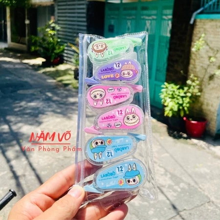 Xóa Kéo Bịch 6 Cây 955 (6 Cây/ Bịch; 18 Bịch/ Lốc; 24 Lốc/ Thùng; 432 Bịch/ Thùng)