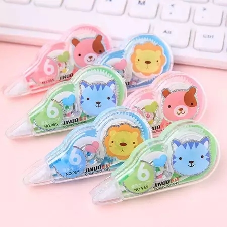 Xóa Kéo Bịch 6 Cây 955 (6 Cây/ Bịch; 18 Bịch/ Lốc; 24 Lốc/ Thùng; 432 Bịch/ Thùng)