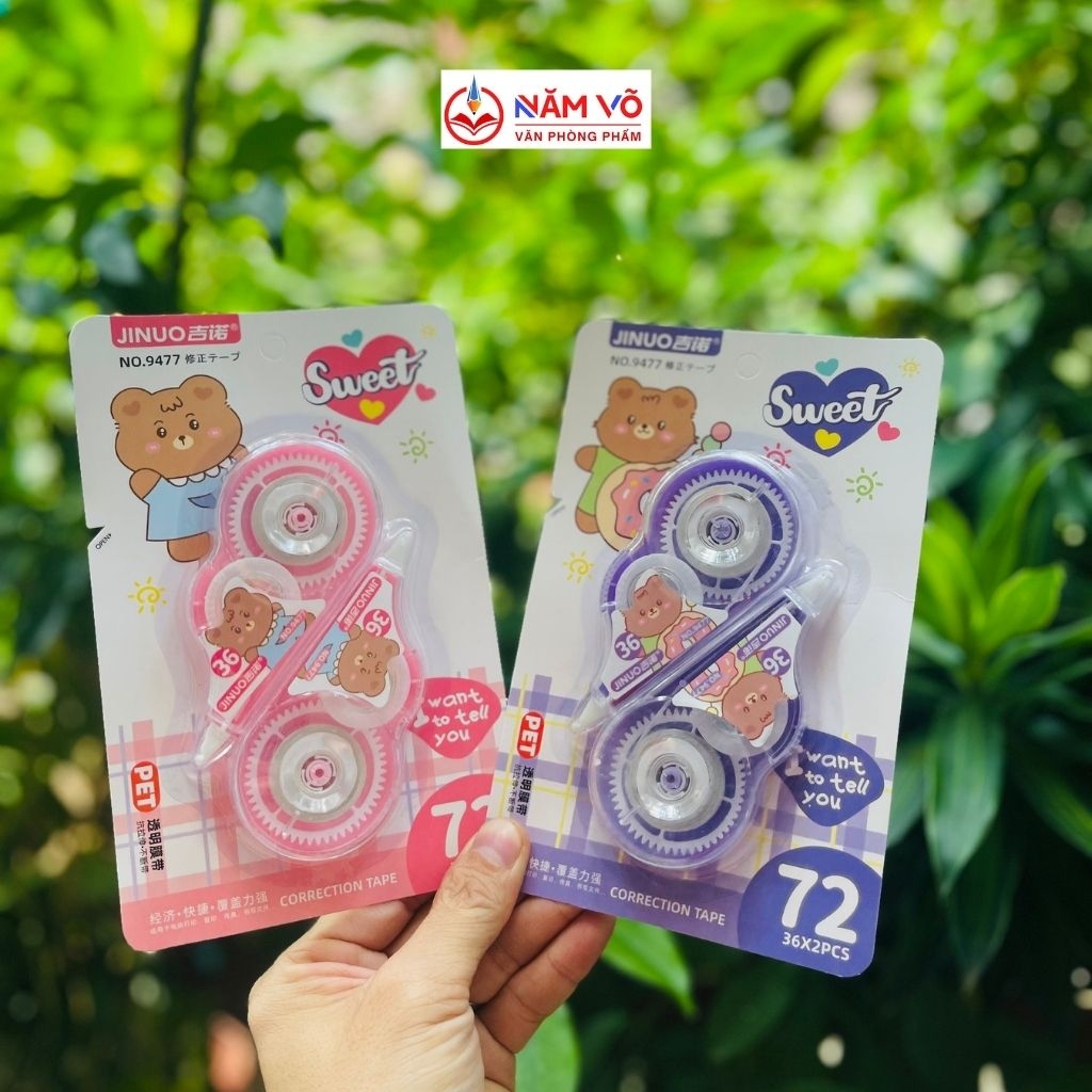 Xóa Kéo Vĩ 2 Cây Laigo LG-9902; Kuangcai (24 Vĩ/Hộp) (24 Hộp/Thùng)