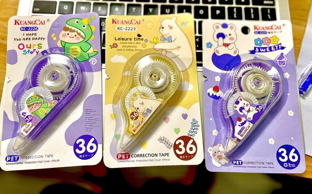 . Xóa Kéo Vĩ 1 Cây (24 Vĩ/Hộp) (36 Hộp/Thùng) Jinuo; KuangCai