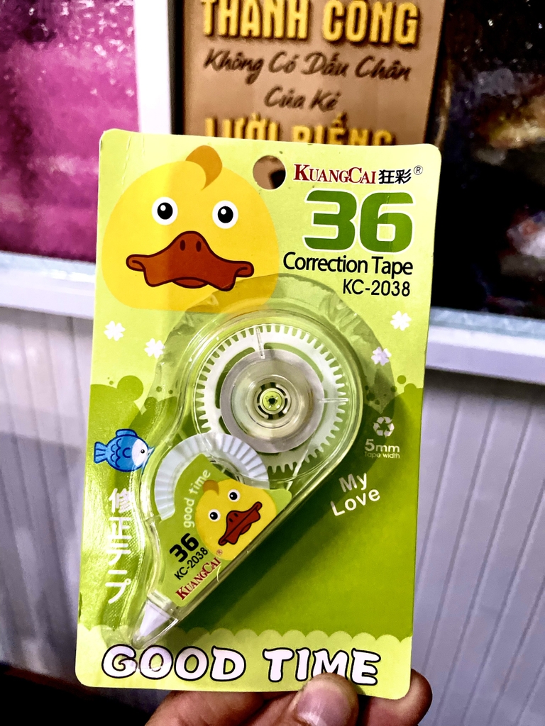 . Xóa Kéo Vĩ 1 Cây (24 Vĩ/Hộp) (36 Hộp/Thùng) Jinuo; KuangCai