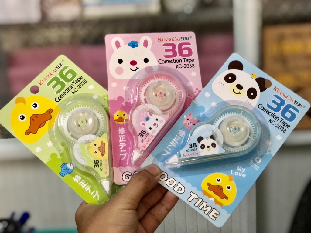 . Xóa Kéo Vĩ 1 Cây (24 Vĩ/Hộp) (36 Hộp/Thùng) Jinuo; KuangCai