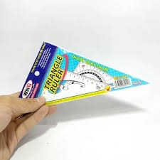 Win Q Thước Dẻo Êke Lớn Số 6 NO6 (2 Cây/Bịch; 50 Bịch/Hộp)