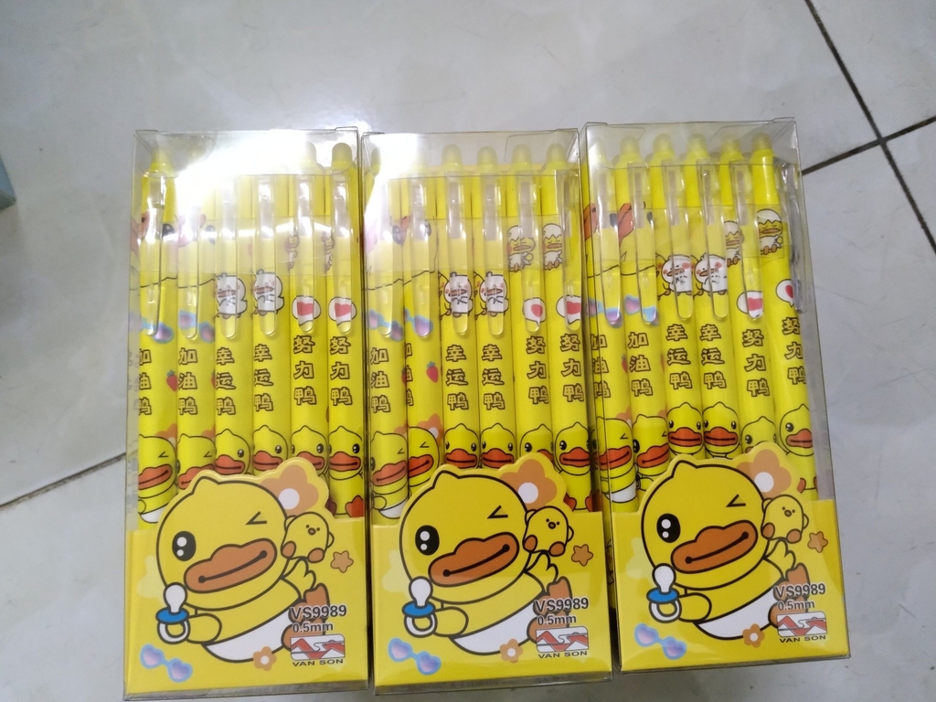 Bút Gel Bấm Xóa Được HỘP KIẾNG VS, King (12 Cây/Hộp; 12 Hộp/Lốc; 16 Lốc/Thùng)