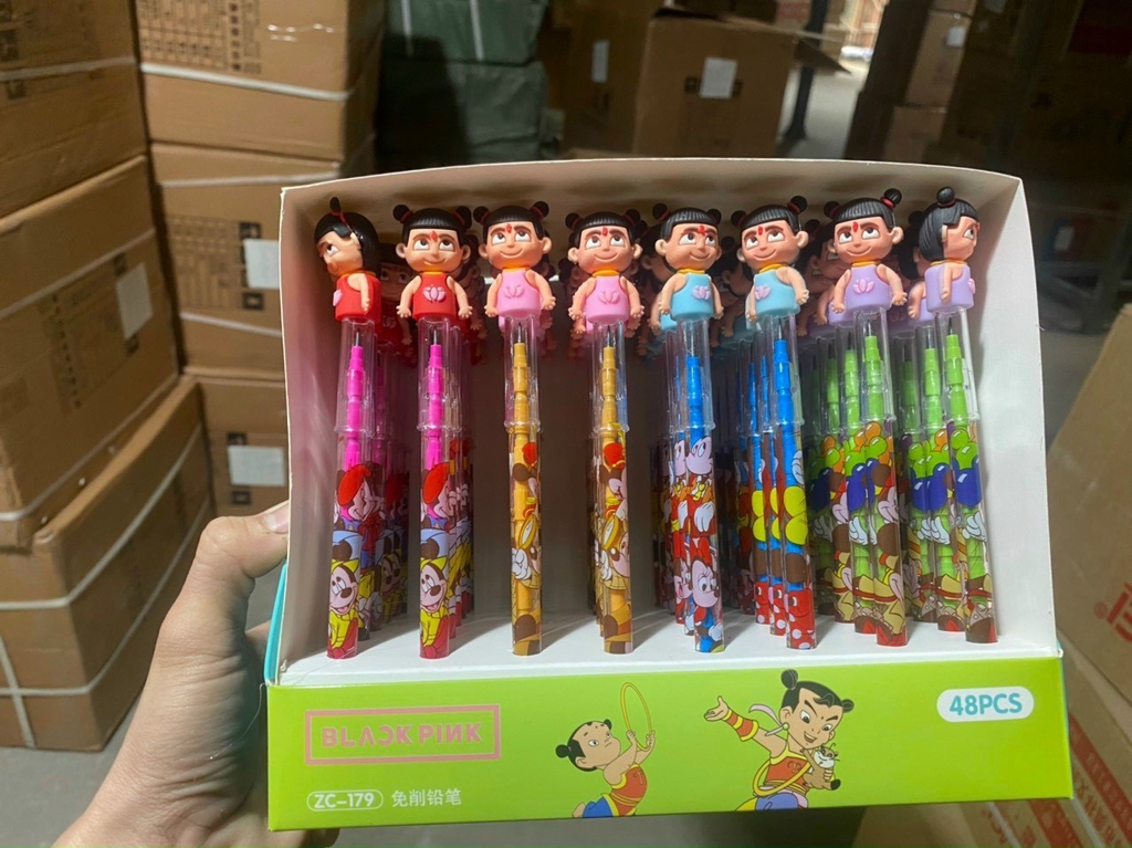 . Bút Chì Khúc Đầu Thú Hình Dễ Thương (48 Cây/ Lốc) ZC-911; ZC-189; A-10; ZC-600; ZC-189; A-16; ZC-212; ZC-600; ZC-117; ZC-132; ZC-153; ZC-195; ZC-179