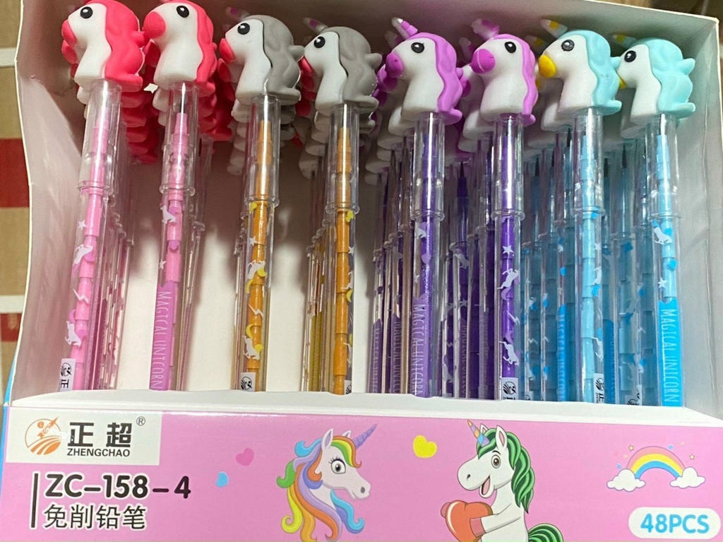 . Bút Chì Khúc Đầu Thú Hình Dễ Thương (48 Cây/ Lốc) ZC-911; ZC-189; A-10; ZC-600; ZC-189; A-16; ZC-212; ZC-600; ZC-117; ZC-132; ZC-153; ZC-195; ZC-179