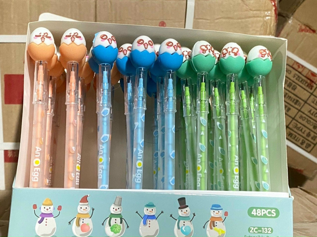 . Bút Chì Khúc Đầu Thú Hình Dễ Thương (48 Cây/ Lốc) ZC-911; ZC-189; A-10; ZC-600; ZC-189; A-16; ZC-212; ZC-600; ZC-117; ZC-132; ZC-153; ZC-195; ZC-179