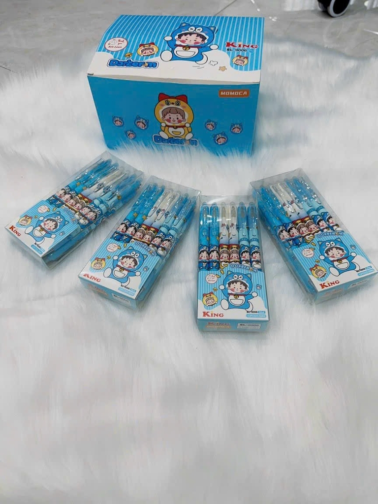 Bút Gel Bấm Xóa Được HỘP KIẾNG VS, King (12 Cây/Hộp; 12 Hộp/Lốc; 16 Lốc/Thùng)