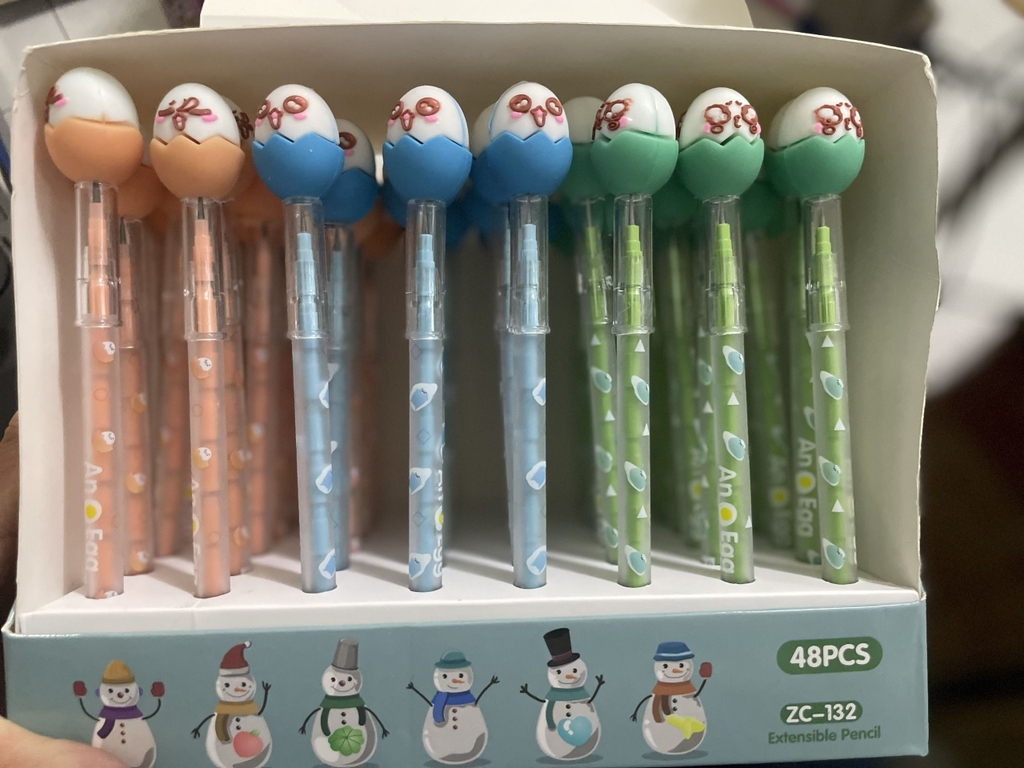 . Bút Chì Khúc Đầu Thú Hình Dễ Thương (48 Cây/ Lốc) ZC-911; ZC-189; A-10; ZC-600; ZC-189; A-16; ZC-212; ZC-600; ZC-117; ZC-132; ZC-153; ZC-195; ZC-179