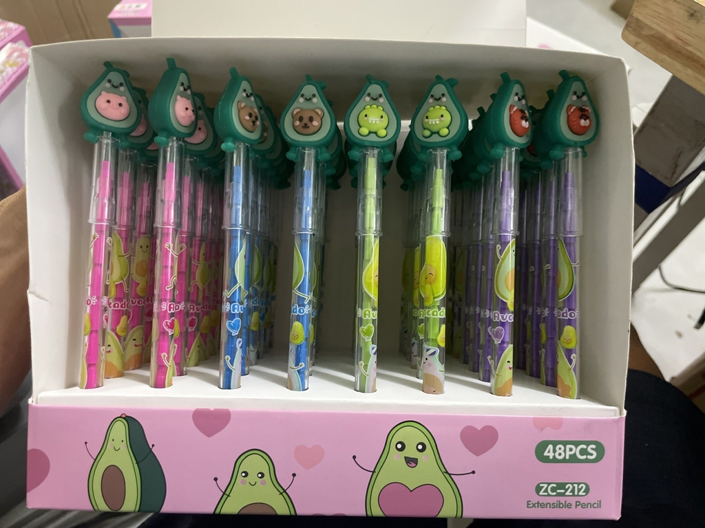 . Bút Chì Khúc Đầu Thú Hình Dễ Thương (48 Cây/ Lốc) ZC-911; ZC-189; A-10; ZC-600; ZC-189; A-16; ZC-212; ZC-600; ZC-117; ZC-132; ZC-153; ZC-195; ZC-179