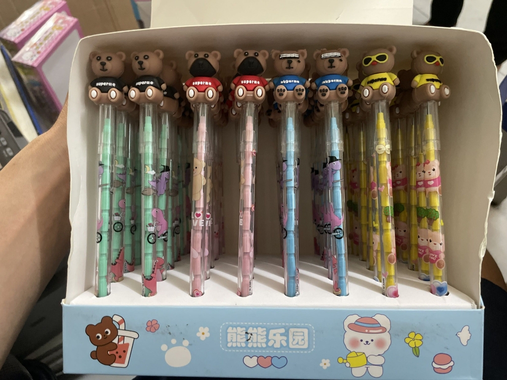 . Bút Chì Khúc Đầu Thú Hình Dễ Thương (48 Cây/ Lốc) ZC-911; ZC-189; A-10; ZC-600; ZC-189; A-16; ZC-212; ZC-600; ZC-117; ZC-132; ZC-153; ZC-195; ZC-179