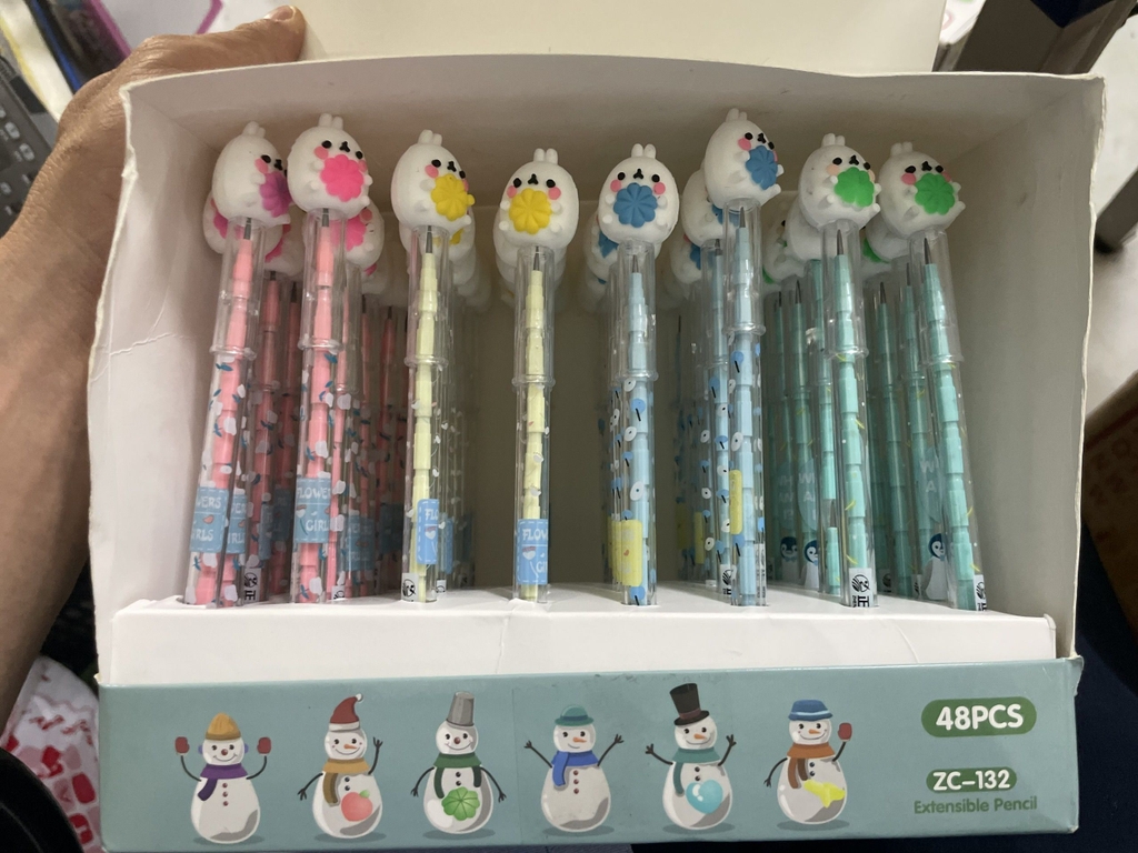 . Bút Chì Khúc Đầu Thú Hình Dễ Thương (48 Cây/ Lốc) ZC-911; ZC-189; A-10; ZC-600; ZC-189; A-16; ZC-212; ZC-600; ZC-117; ZC-132; ZC-153; ZC-195; ZC-179