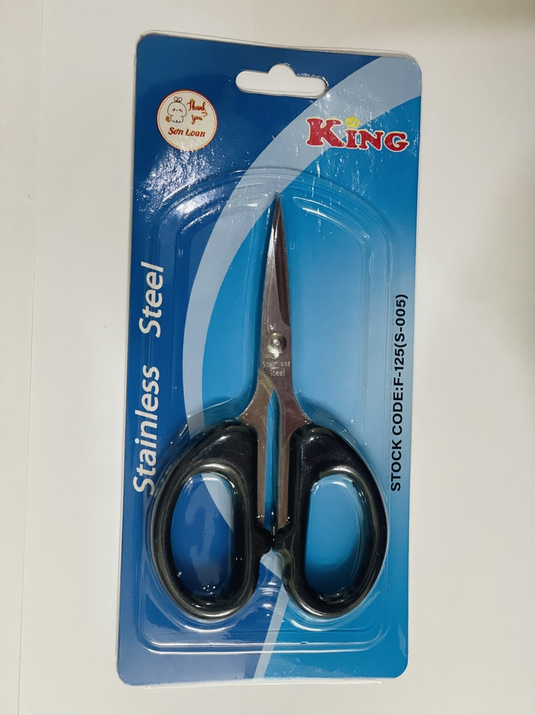 Kéo Văn Phòng King F125 (S005) (12 Cây/Hộp; 40 Hộp/Thùng)