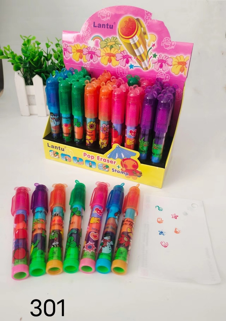 . Gôm Khúc Lantu LT301 (36 Cây/Hộp; 18 Hộp/Thùng)