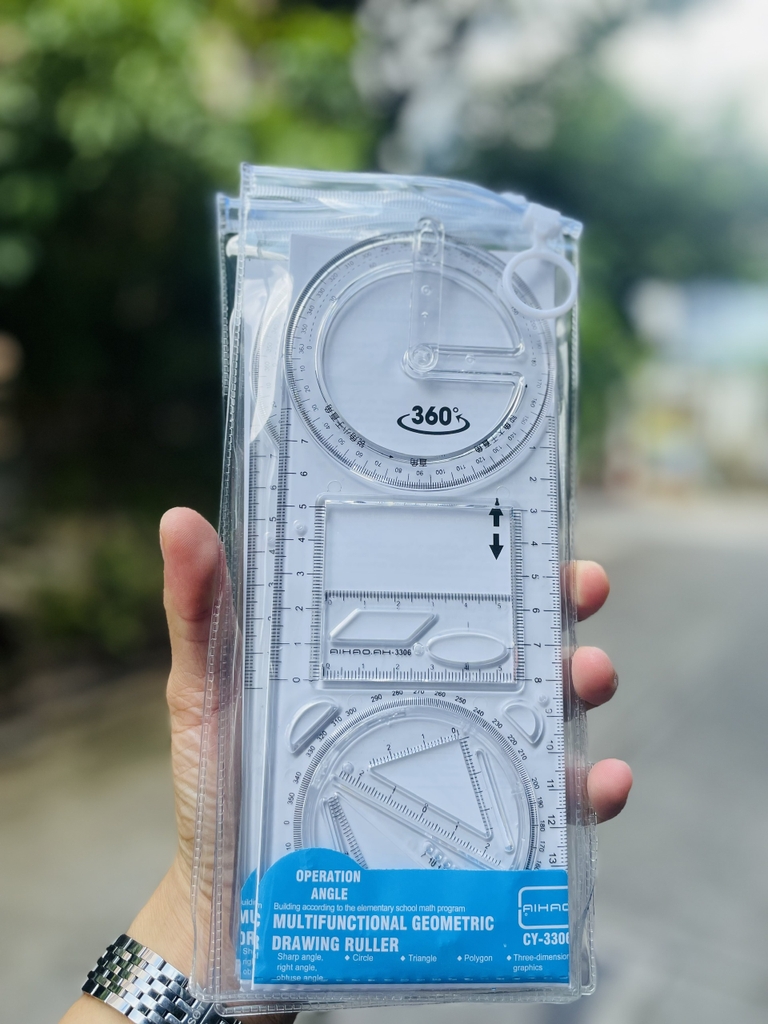 . Thước Đa Năng Bộ Aihao 3306 (48 Cái/ Hộp) (432 Cái/ Thùng)