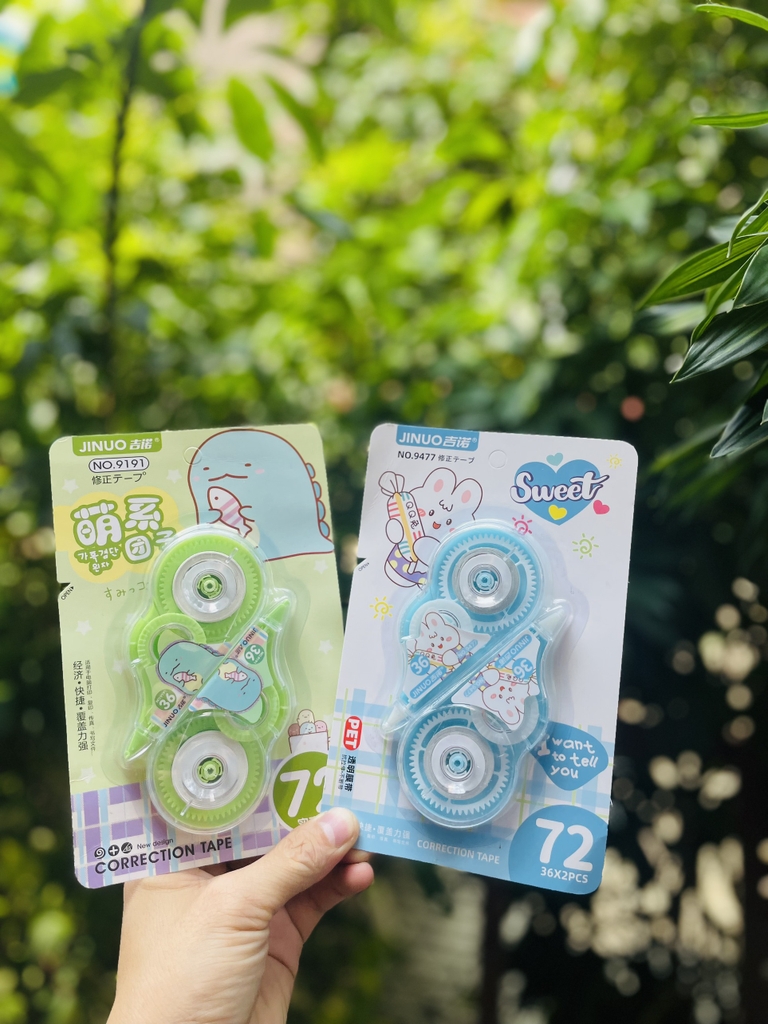 Xóa Kéo Vĩ 2 Cây Laigo LG-9902; Kuangcai (24 Vĩ/Hộp) (24 Hộp/Thùng)