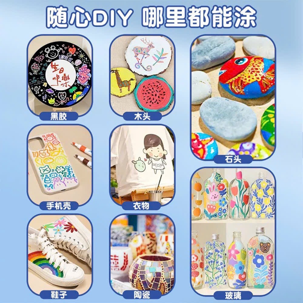 Bút Lông Màu ACRYLIC 555