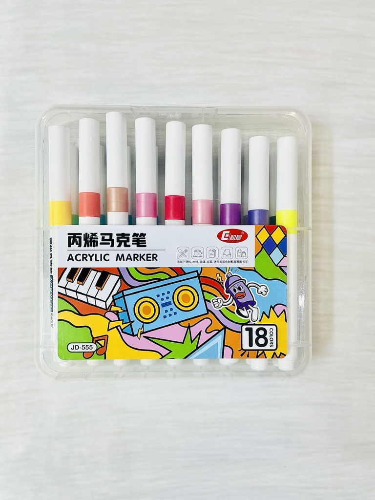 Bút Lông Màu ACRYLIC 555