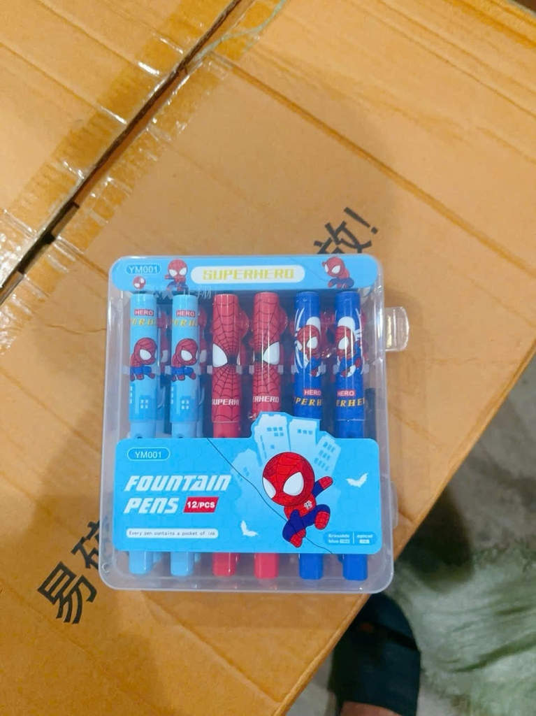 . Bút Máy Xóa Được 9065, 9066, 9067 HỘP NHỰA (12 CÂY/HỘP ; 120 HỘP/THÙNG)