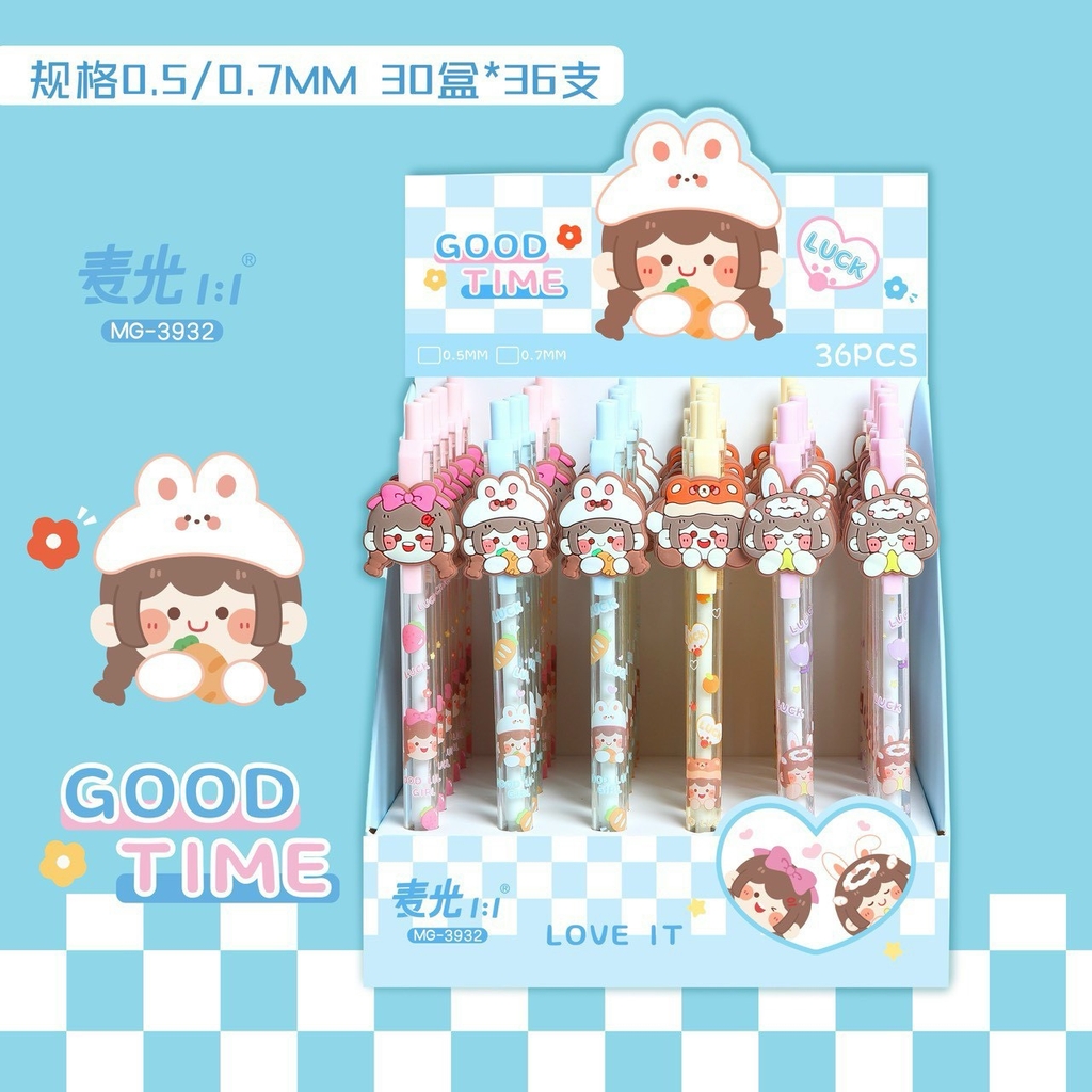 Bút Chì Bấm Kiểu Hình 3931, 3206, 3618, 3721,928,3927, 3930, 3929, 1505 (36 Cây/ Hộp; 30 Hộp/ Thùng)