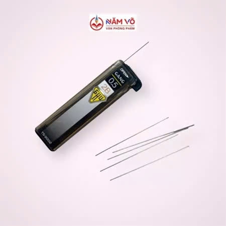 . Ruột Chì Bấm 2B 0.5MM 9002 (60 Tuýp/Hộp; 24 Hộp/Thùng)