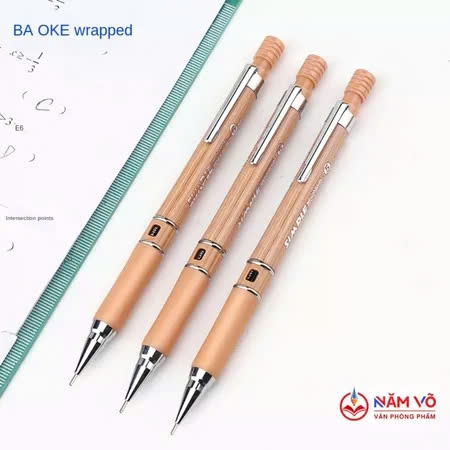 Bút Chì Bấm BaoKe 2B Ngòi 0.5mm 107 (12 Cây/Hộp) (12 Hộp/Lốc) (12 Lốc/Thùng)