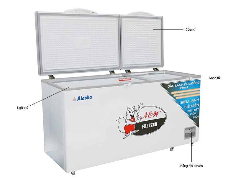 Tủ đông Alaska 510 lít HB-650C