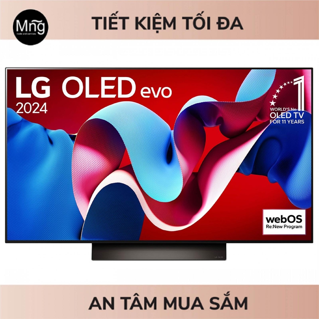 Smart Tivi LG OLED evo 65C4PSA 4K 65 inch