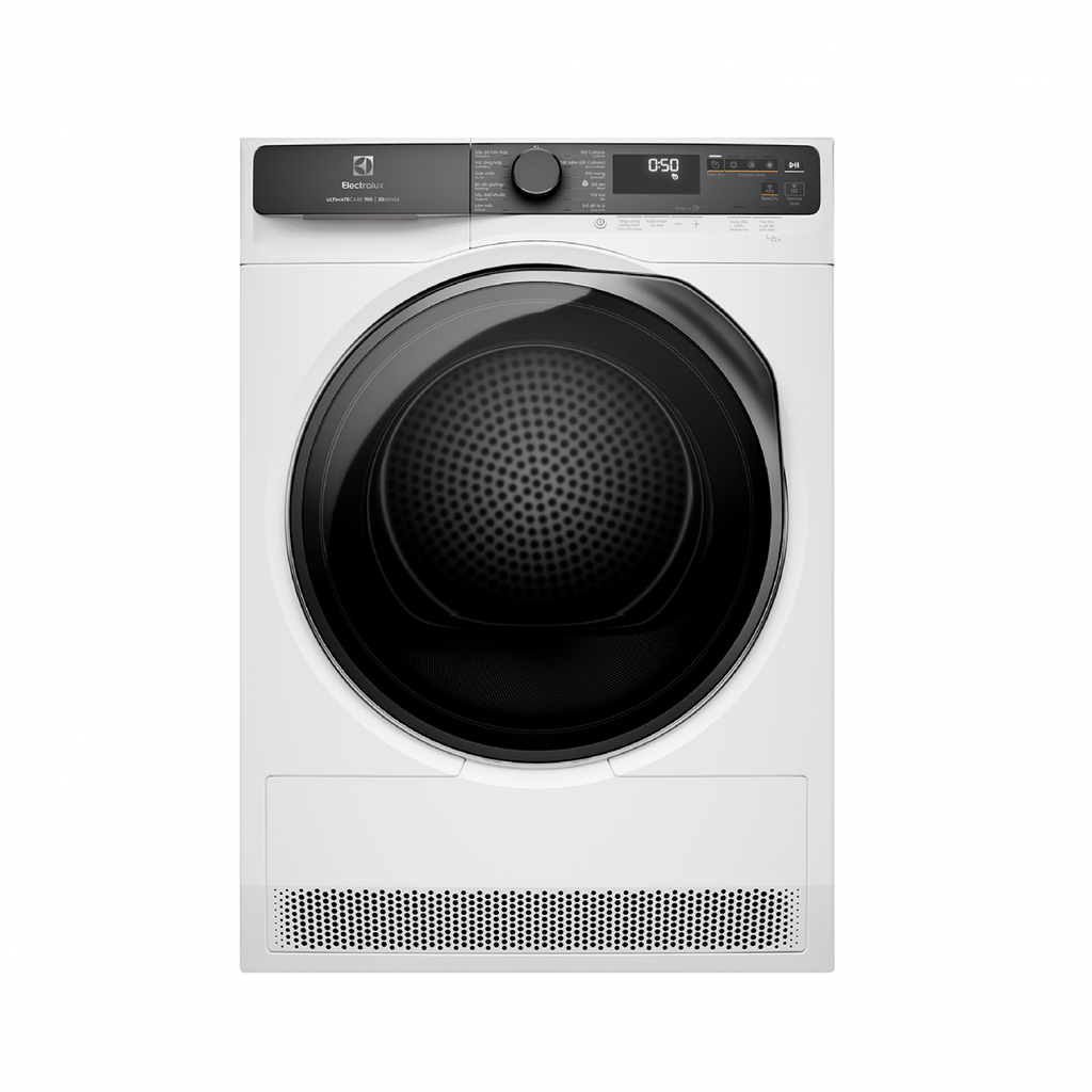 Máy sấy bơm nhiệt ELECTROLUX 9 kg EDH903R7WC