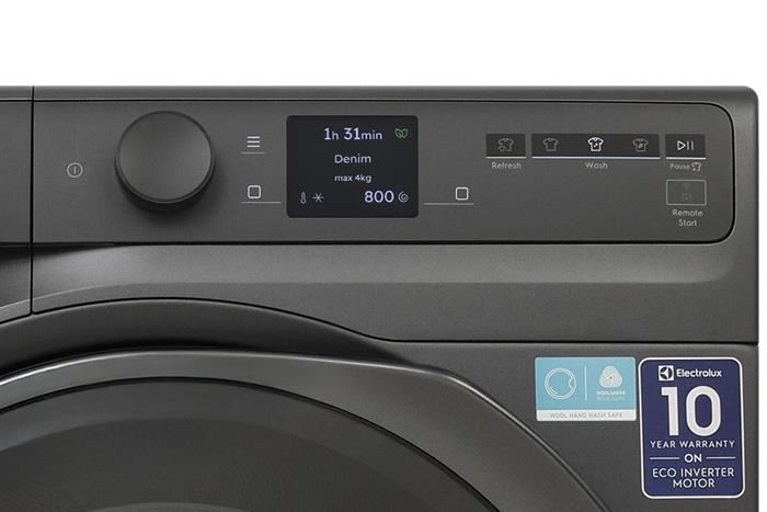 Máy giặt Electrolux cửa ngang UltimateCare 900 13kg Xám đen EWF1342R9SC