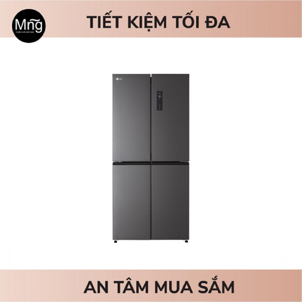 Tủ lạnh LG Inverter 470 lít Multi Door GR-B50BL
