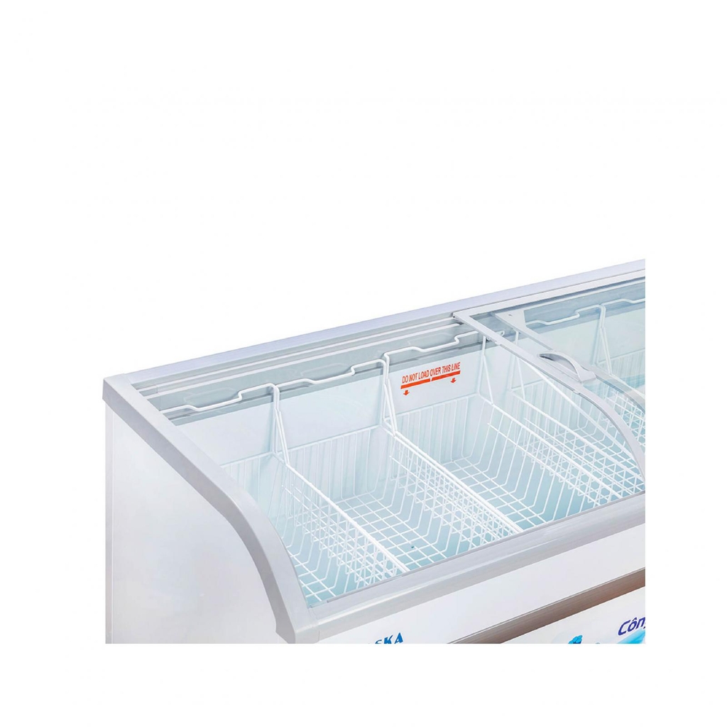 Tủ đông mặt kính cong Alaska  550 lít KC-550