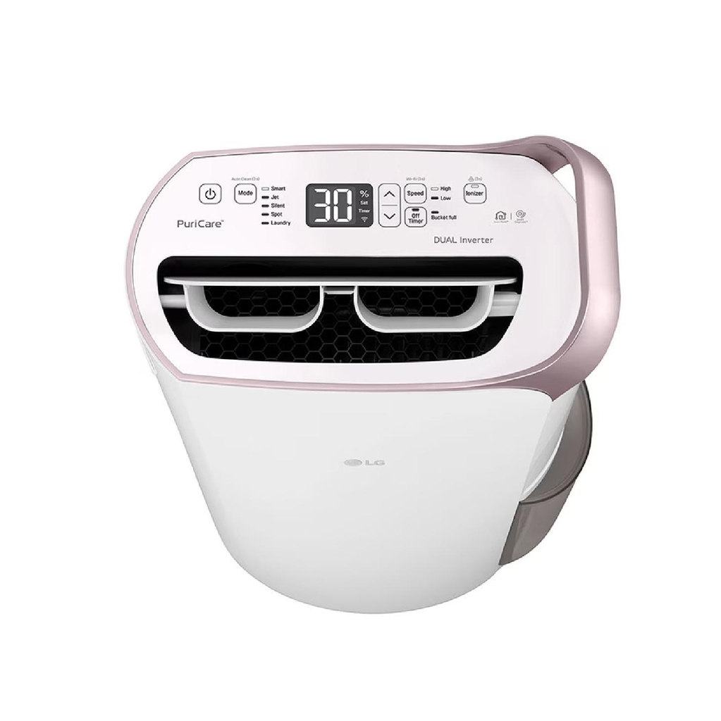 Máy hút ẩm LG Dual Inverter 19L màu trắng MD19GQSE0.ABAE