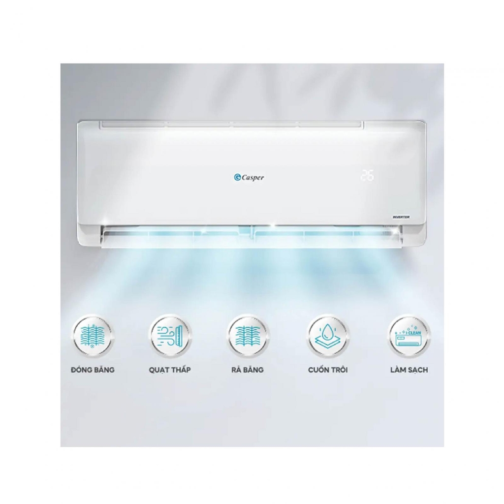 Điều hòa Casper TC18IS36-18000BTU - 1 chiều Inverter