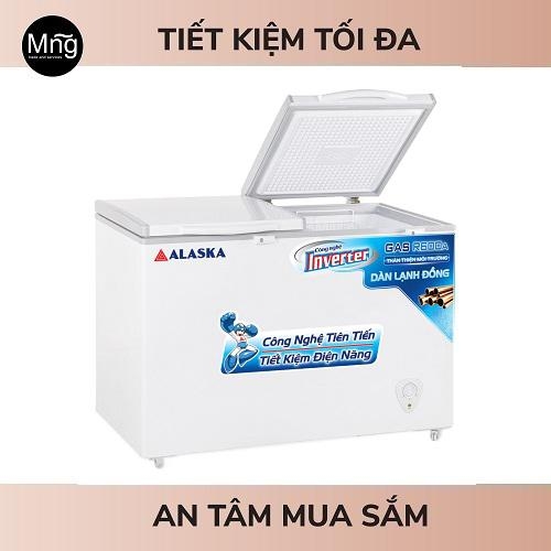 Tủ đông Alaska Inverter 419Lít HB-550CI