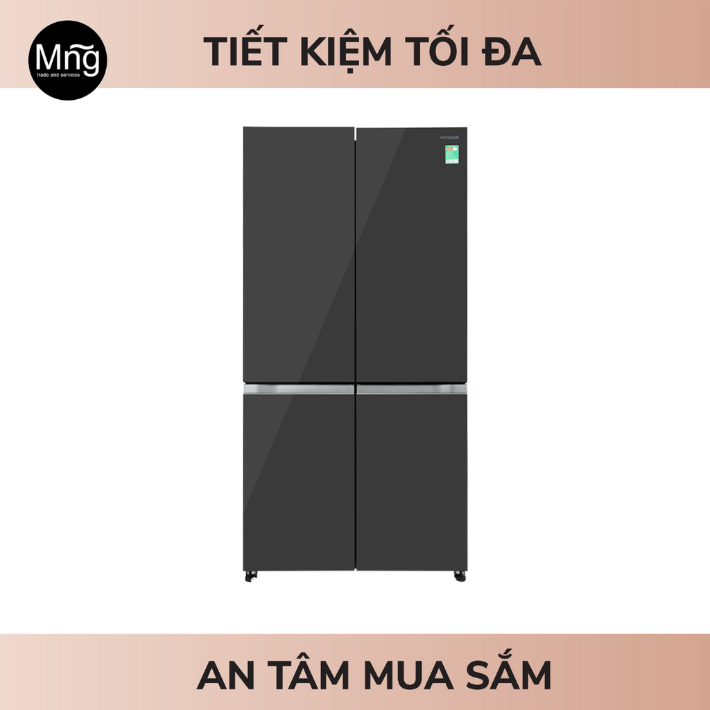 Tủ lạnh Hitachi Inverter 569 lít R-WB640PGV1 GMG