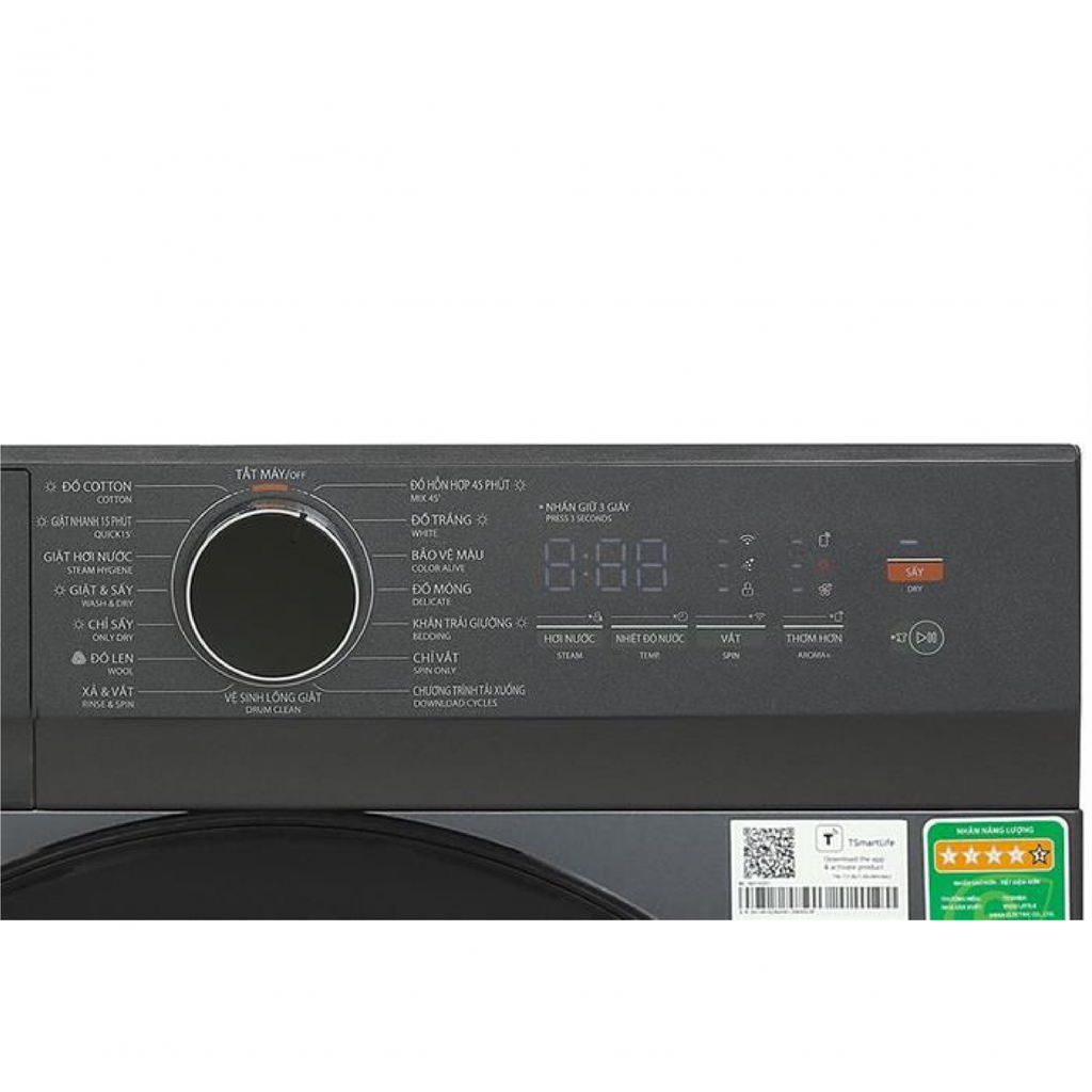 Máy giặt sấy Toshiba 13/8kg TWD-T21BU140UWV(MG)