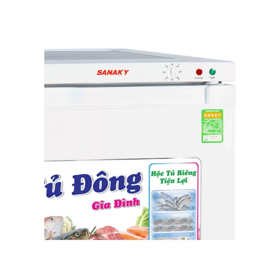Tủ đông đứng Sanaky VH-230VD 213 lít