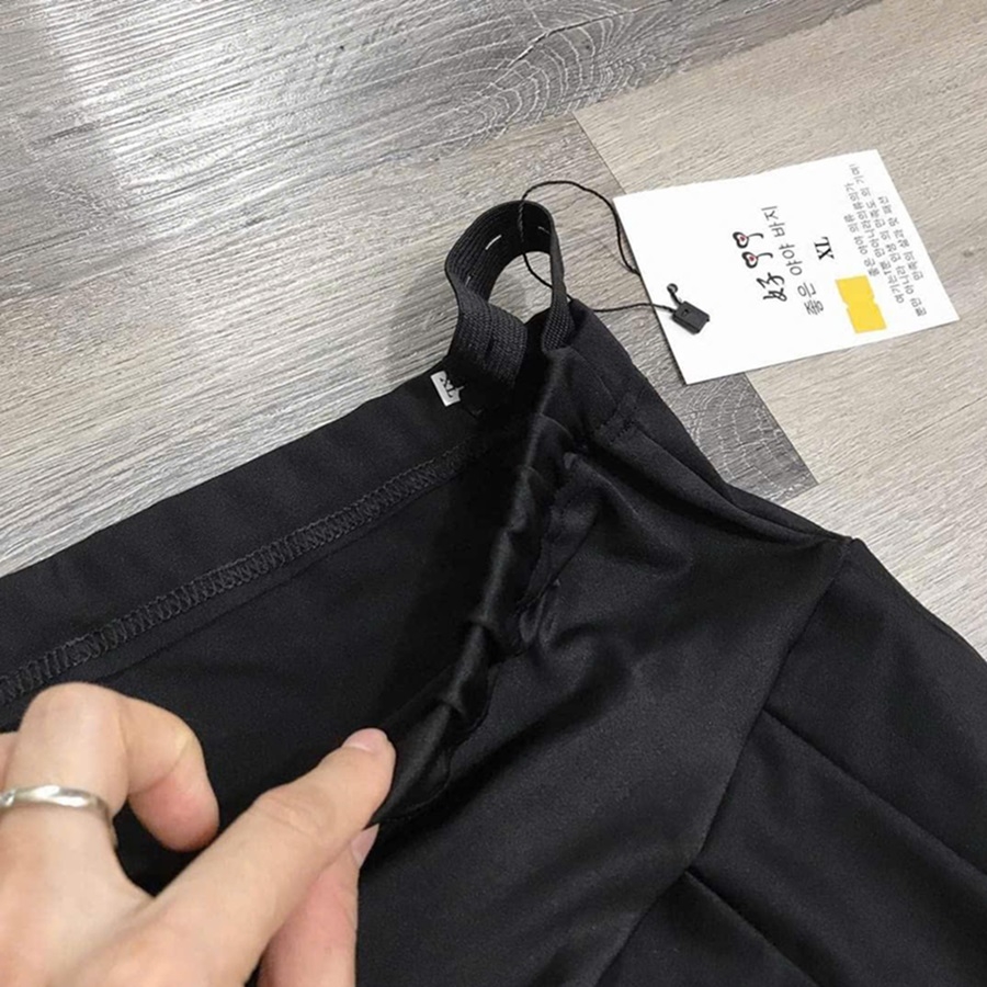 Chân Váy Bầu xếp li ngắn,  xinh tươi, trẻ trung. Chất Umi cotton đẹp, dày dặn - Dáng siêu xinh - Ảnh chụp thật