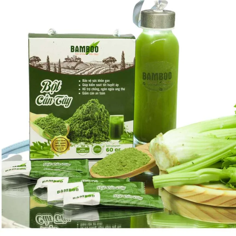 Bột cần tây sấy lạnh tự nhiên nguyên chất